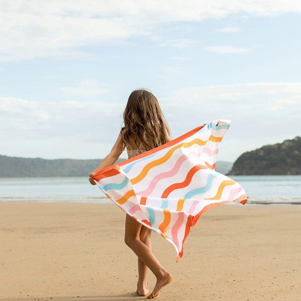 Dock & Bay KIDS Beach Towel | Quick Dry | Squiggly