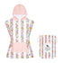 Dock & Bay KIDS Poncho Hooded Towel - Pink Power XS (2-4yrs)