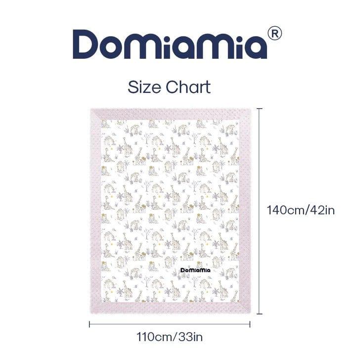 Domimia Thick Padded Minky Cotton Kids Blanket - 2.5 tog Wildflower Boquet