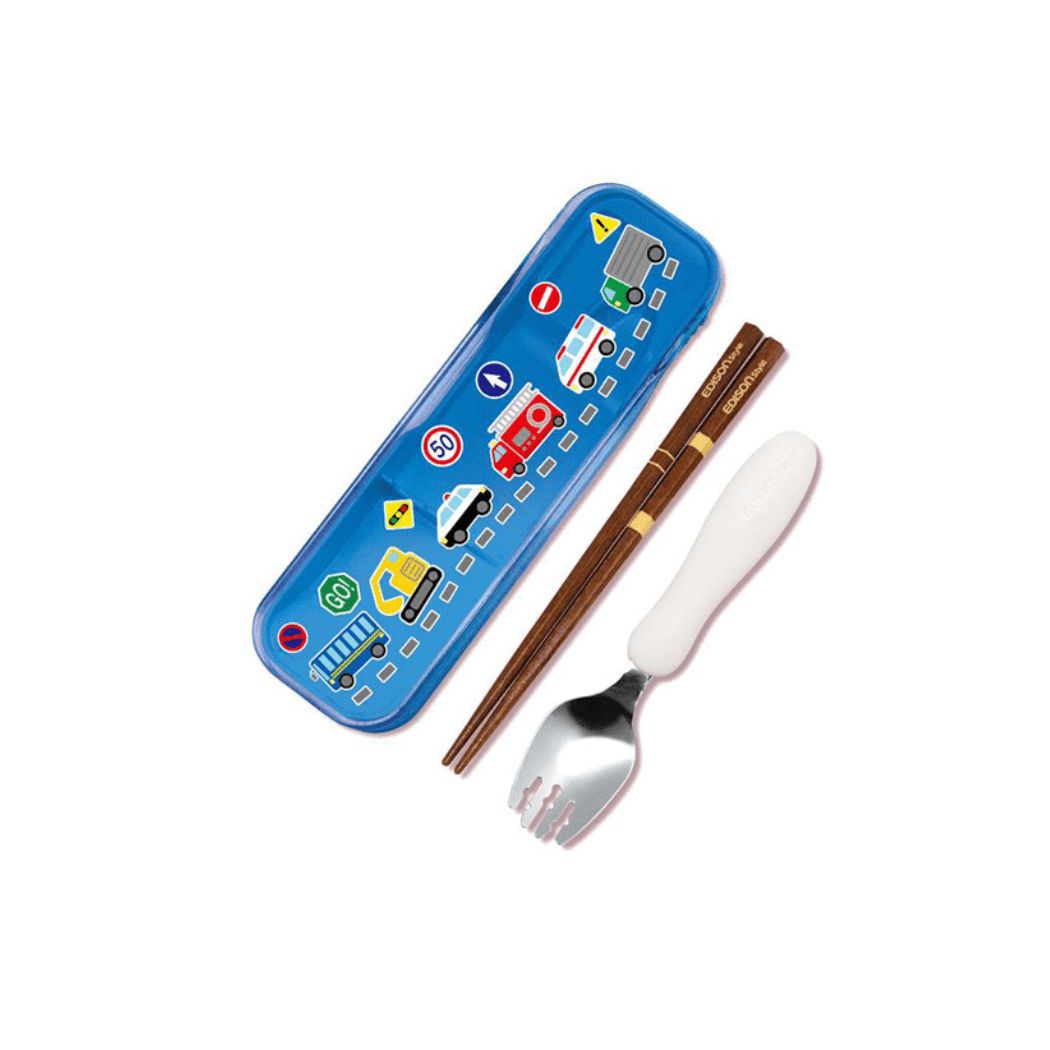 EDISON mama Portable Spork Set with Case Unicorn