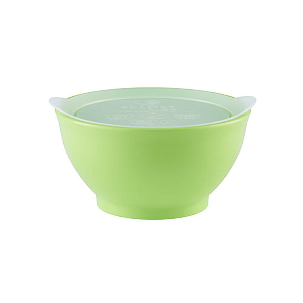 Elipse Kids Spill-Proof Anti-Slip Bowl Stage 1 8oz | Twin Pack with Lid White