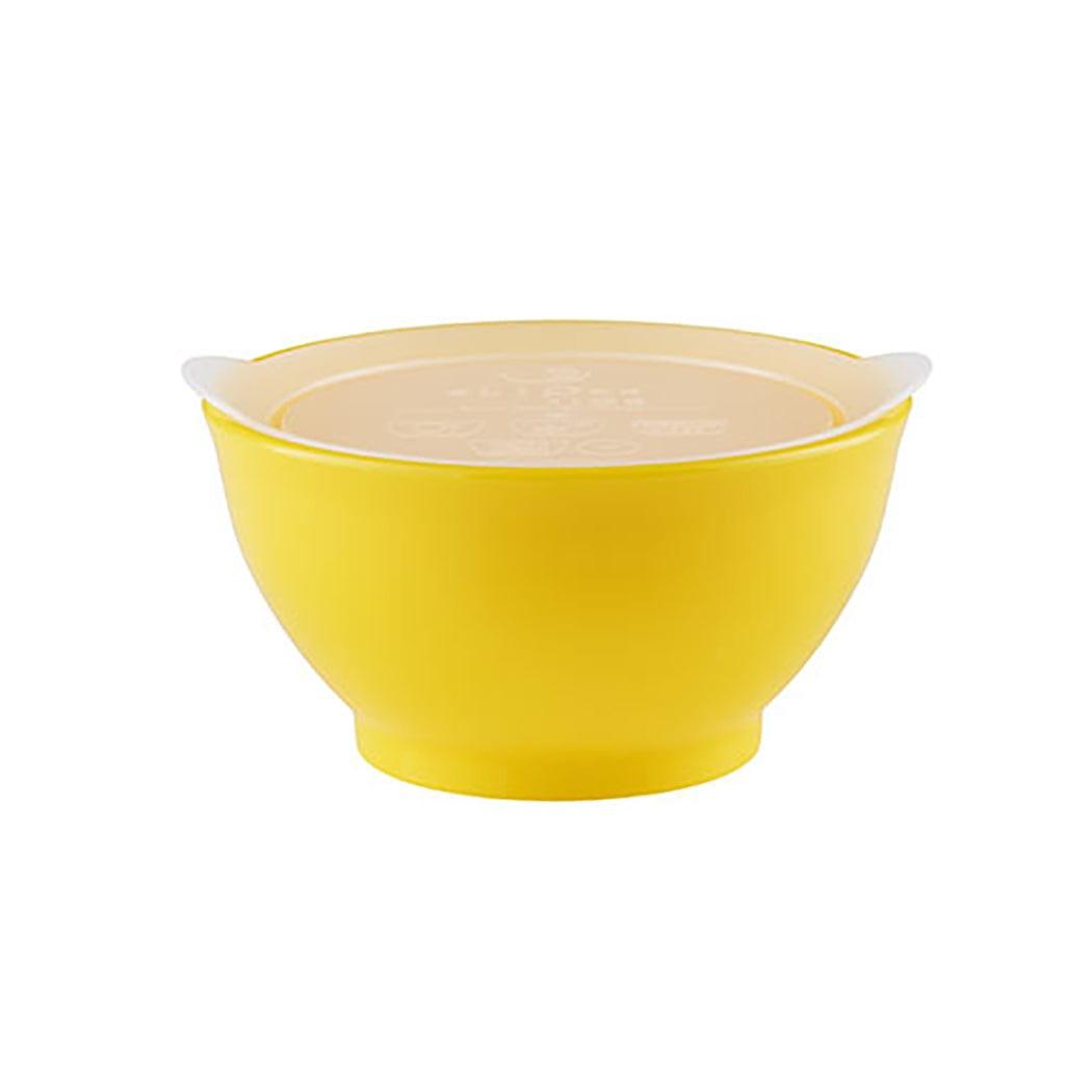 Elipse Kids Spill-Proof Anti-Slip Bowl Stage 1 | Single Pack with Lid Yellow