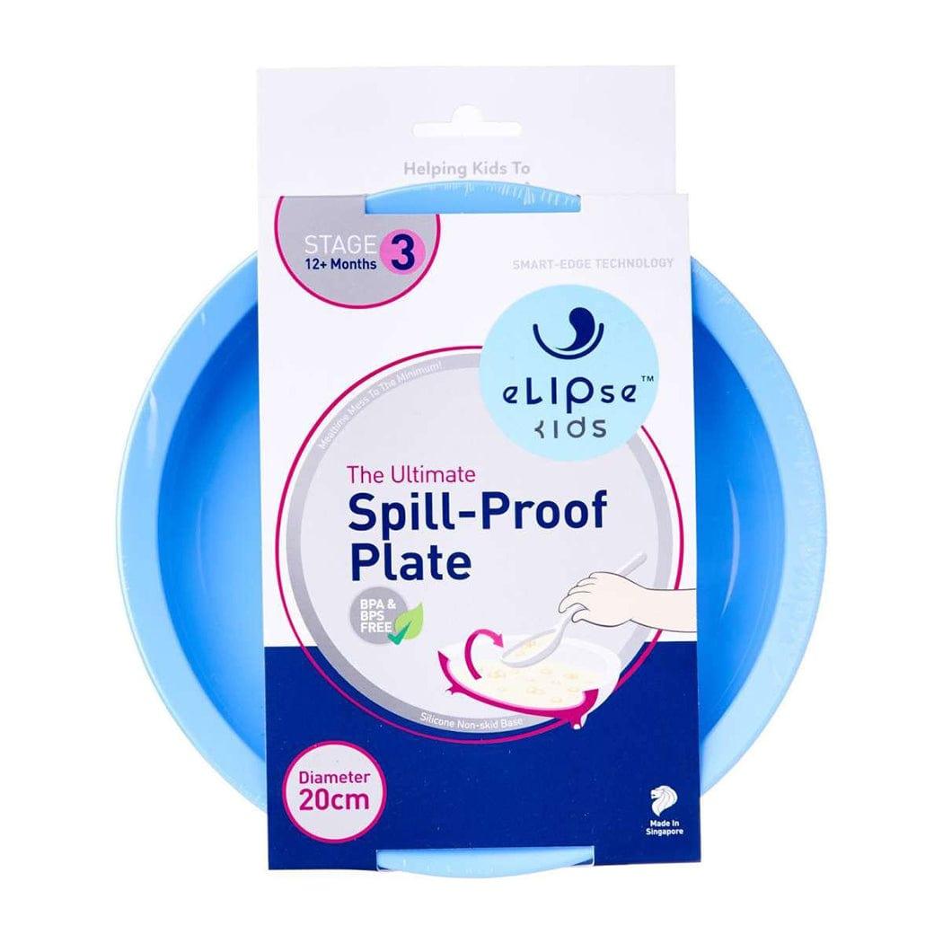 eLIPse Kids Spill-Proof Plate Orange