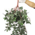 Artificial Hanging Ivy Bush 80cm – UV Resistant English Ivy, Dark Green