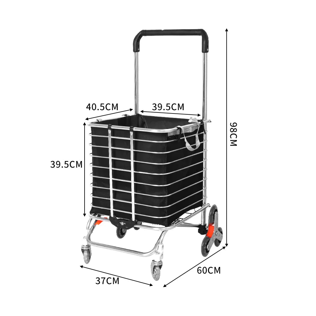 Mountview Foldable Shopping Cart Trolley-2006733176868835330