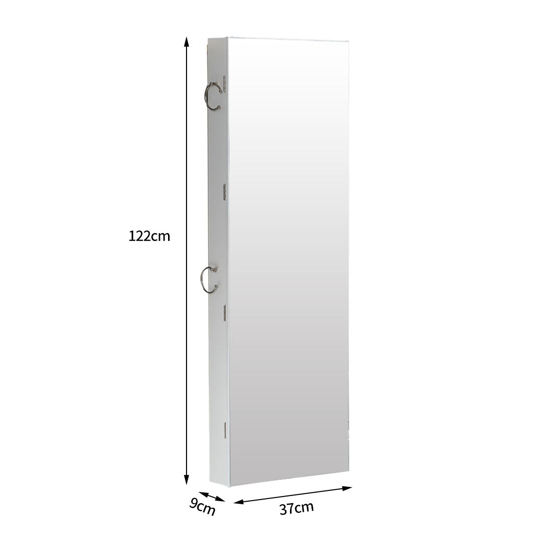 Levede Mirror Jewellery Cabinet Jewelry-1864184303928348674