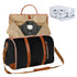 Slimbridge Garment Bags 2 in 1 Hanging Suit Bag Black-2029387203603468288