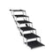 PaWz 6 Steps Dog Ramp Adjustable Height Black-2018816812736712704