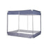 Dreamz Mosquito Bed Nets Foldable Canopy Square Blue-1864184403127832576