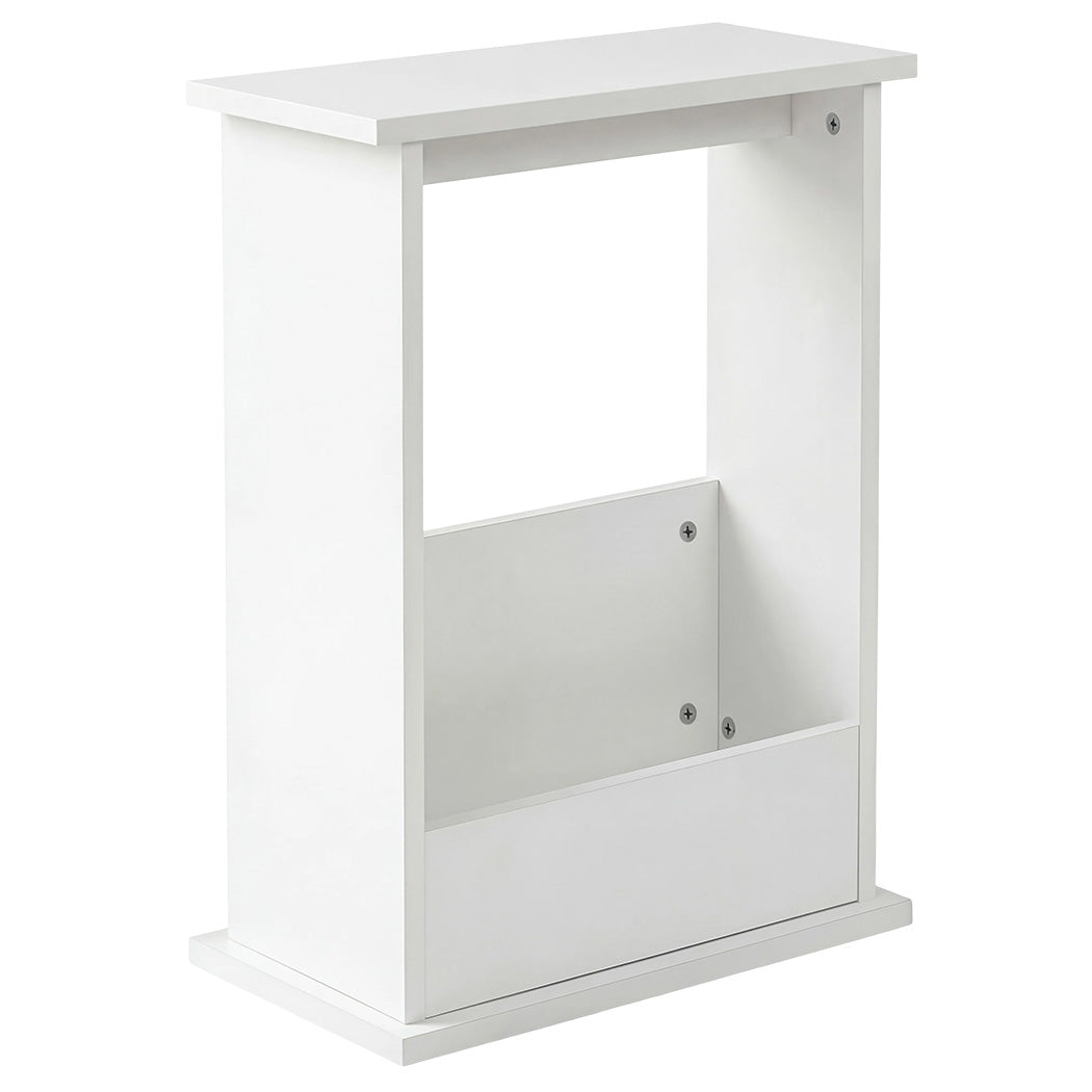 Levede Narrow End Table Modern Office Side Table Magazine Rack Bedside Storage-2061251866033000448
