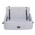 Pawz Large Dog Car Seat Booster Plush Dual-Side Portable Travel Bed Grey-2100034993228222464