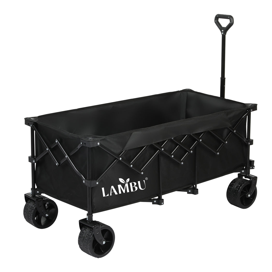 Lambu Folding Wagon Trolley Cart-2065254214858313729