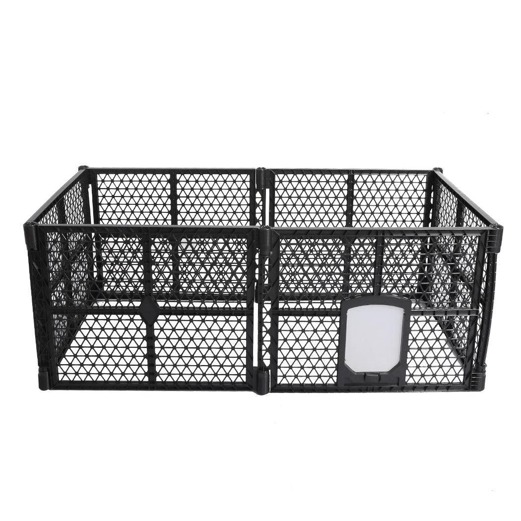 PaWz Pet Playpen Folding Dog Plastic M Medium-2029387226294652928