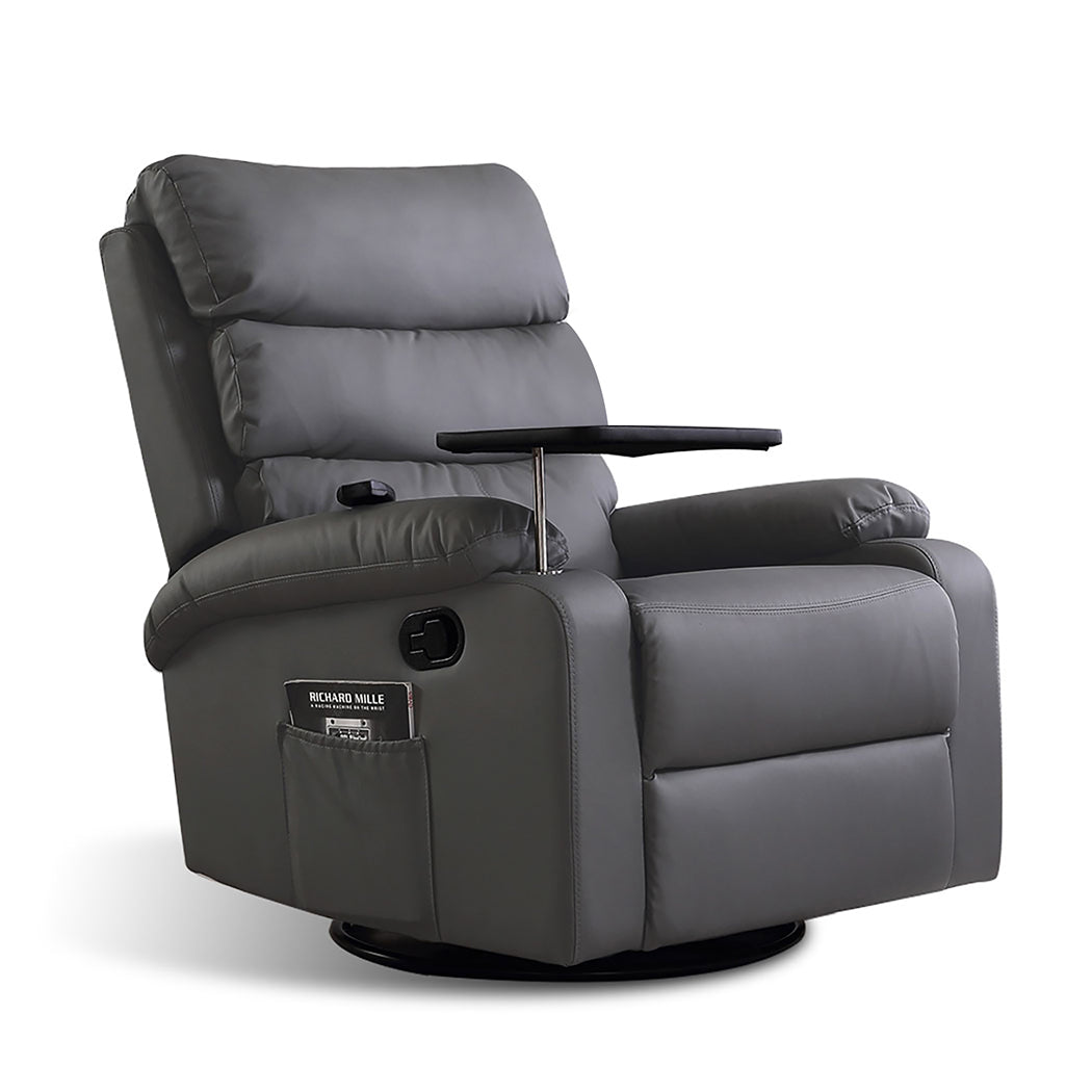 Levede Massage Chair Recliner Chairs Grey-1864184460585603072