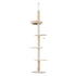 Pawz Cat Tree Tower Scratching Post Scratcher 230-275cm-1942353719148548096