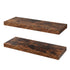 Levede Floating Wall Shelf 2 PCS Wall Mounted Shelves Book Display Storage Rack-2050059023352467456