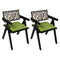 Levede 2X Dining Chair Retro Backrest Chair