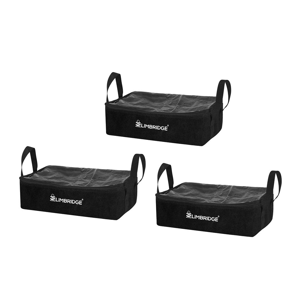 Slimbridge 3PCS Camping Canvas Storage Black-1942352890001756160