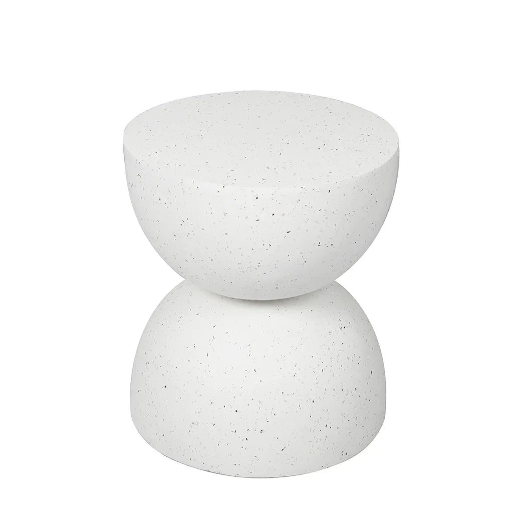 Levede Side Table Terrazzo Coffee Tables Beige-2018816896694095872