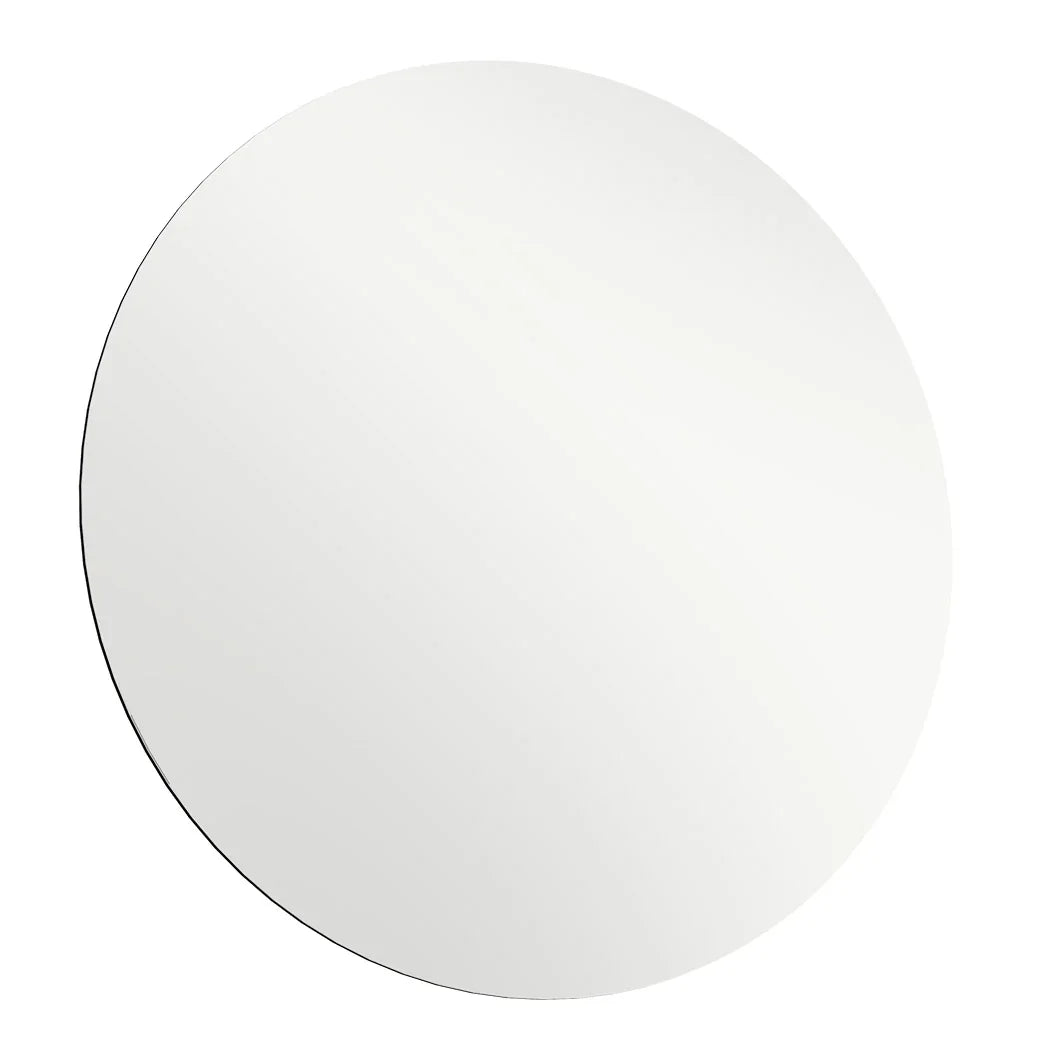 Yezi 50cm Round Wall Mirror Frameless Tempered Glass-2006732738371129344