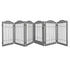 PaWz 6 Panels Pet Dog Playpen Puppy Grey-2006732991824531456