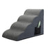 Pawz 4 Steps Pet Stairs Dog Ramp High Density Foam Grey-1938089884090765312