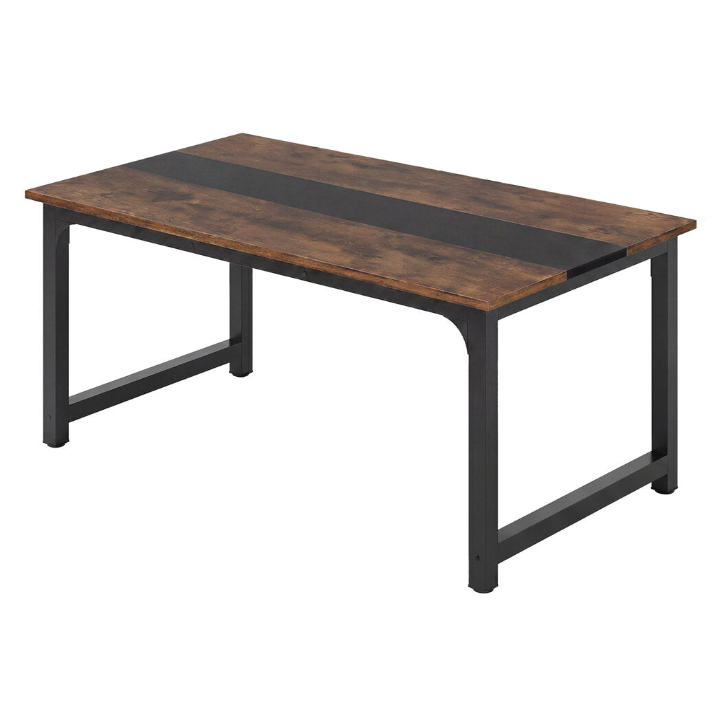 Levede Dining Table 4-6 Seater Industrial Rectangular 160cm Kitchen Restaurant-2072893553973006336