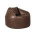 Marlow Bean Bag Chair Cover PU Couch Brown-2029387279700725760