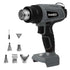 Traderight 21V Heat Gun Kit 500°C Cordless 5 Nozzles-1973194187516022784