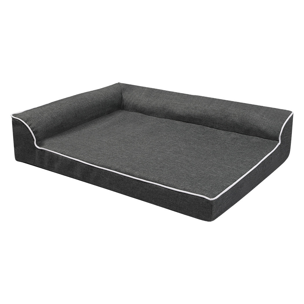 Pawz Orthopedic Dog Bed XL Grey-1894516776314736640