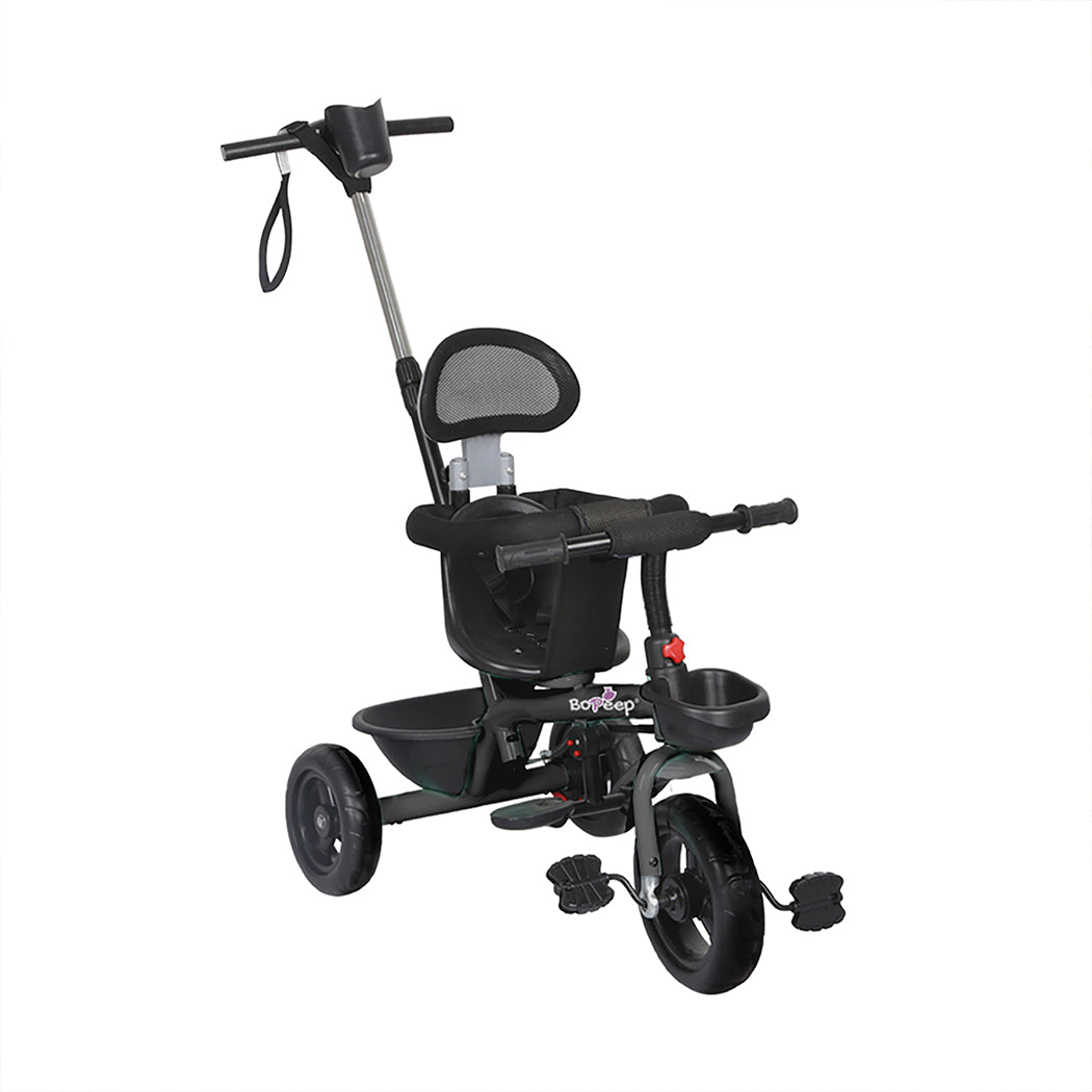 BoPeep Kids Tricycle Ride On Trike Toddler Black-2006733203628494848