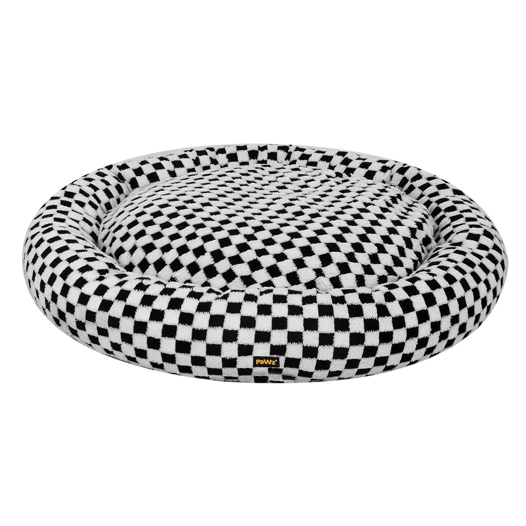 Pawz Circular Plush Dog Cosy Bed Calming Pet Plush Bed-2050056800635588608