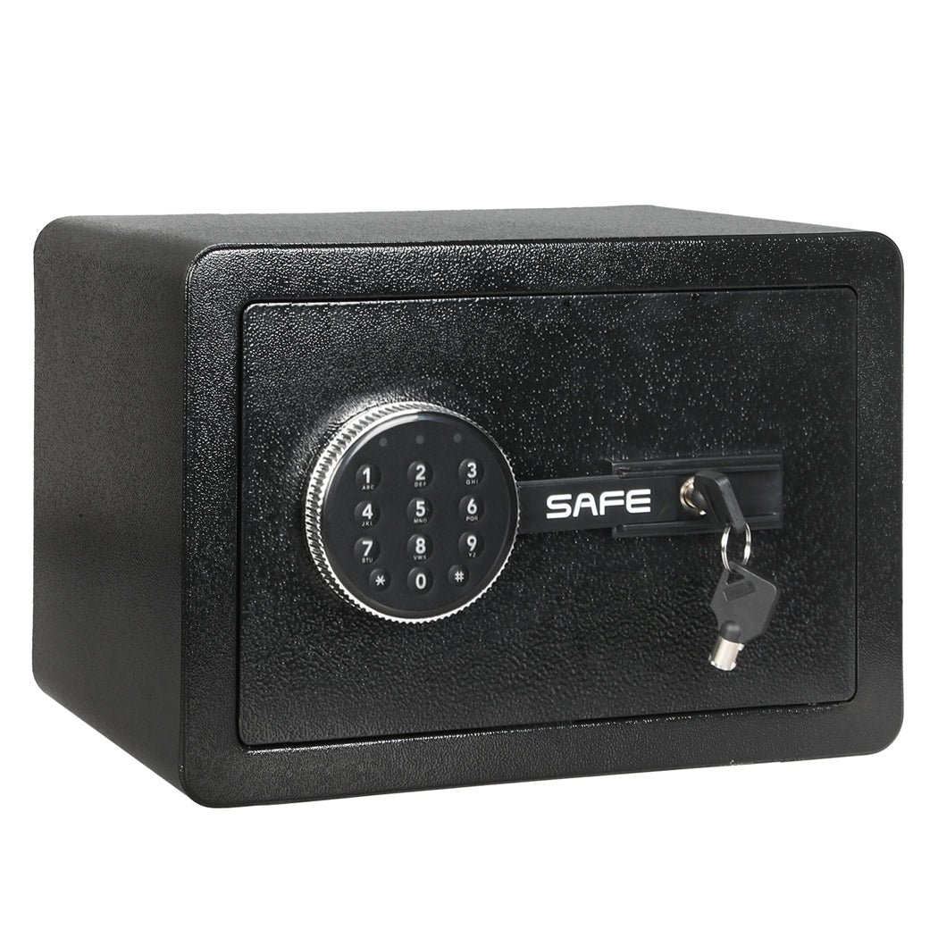 8.1L Digital Security Safe Box Password Key Lock Cash-2006732905619001344