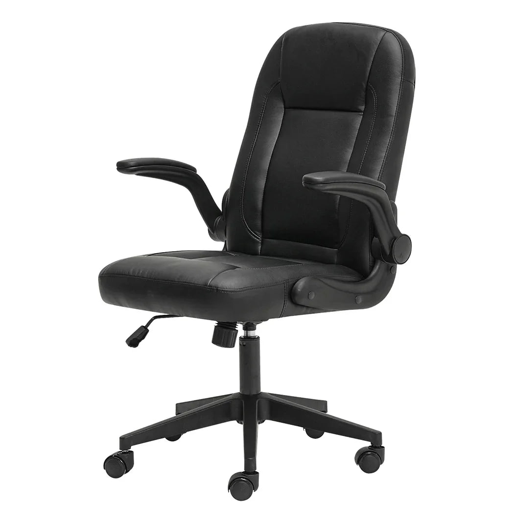 Levede Executive Office Chair Work PU Leather Seat-2050056793073258496