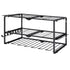 Levede Garage Storage Organiser 3 Tier Wall Mounted Power Tool Rack Metal Black-2109799601446522881
