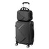Slimbridge 2pcs 20"Travel Luggage Set Black-1864184360790528000
