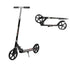 MONVELO Folding Scooter Dual Large Wheels Black-2029387212751245312