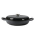 3.5L Enamel Dutch Oven Pan in Black Colour-1864184348593491968