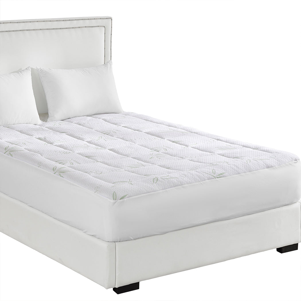 Dreamz Bamboo Pillowtop Mattress Topper Double-1864184429178654720