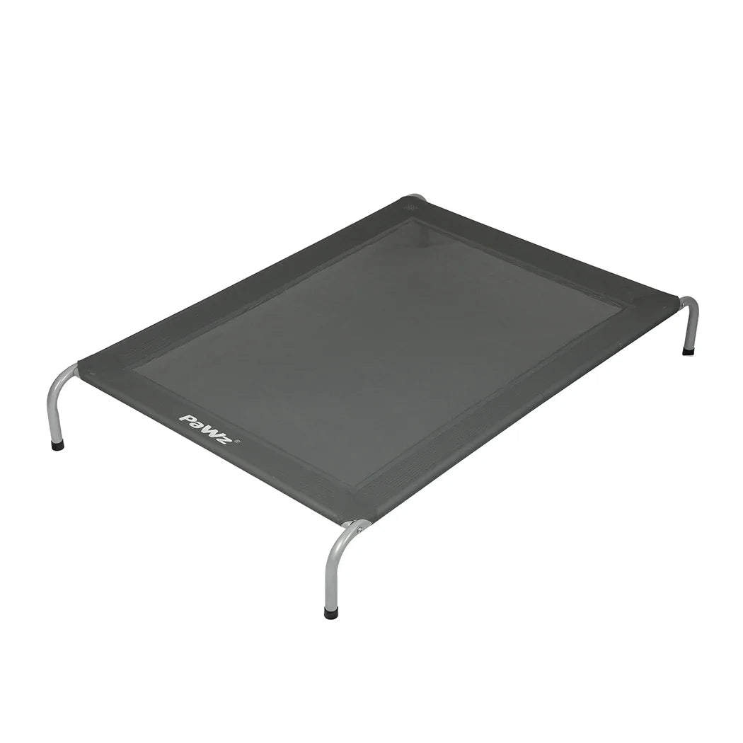PaWz Elevated Trampoline Pet Bed Dog L Grey Large-2018816717551177728