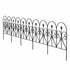 Mountview Decorative Garden Fence 5-Panel Animal Barrier Flower Edging Border-2072893570720862208