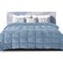 DreamZ Quilt Doona Comforter Blanket Blue King-2065254334354034688