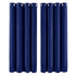 Marlow Velvet Blackout Curtains 2-Panel Room Darkening Eyelet Curtains 132x160cm-2072893566673358848