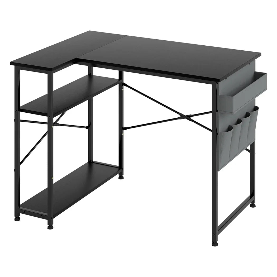 Levede L-shaped Gaming Computer Desk Corner Table Home-2050056910379552768