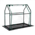 Lambu Mini Greenhouse Sturdy PVC Cover Zipper Door for Patio Balcony Transparent-2109799597822644225
