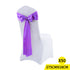 50x Satin Chair Sashes Cloth Cover Wedding Lavender-2065254450536255488