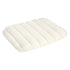 Pawz M Size Orthopedic Dog Bed with Sherpa Plush Removable Cover in White-1919892816901836800