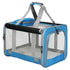 Pawz 3 in 1 Pet Soft Crate Dog Cat Carrier M Size Blue-2018816685754159104