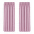 Marlow Blackout Curtains Pink 2 Panels Thermal Insulated Pom Pom 132cm x 160cm-2072893563976421376