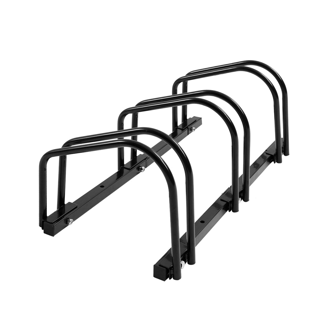 3 Bike Floor Parking Rack Bikes Stand-1942352792668737536